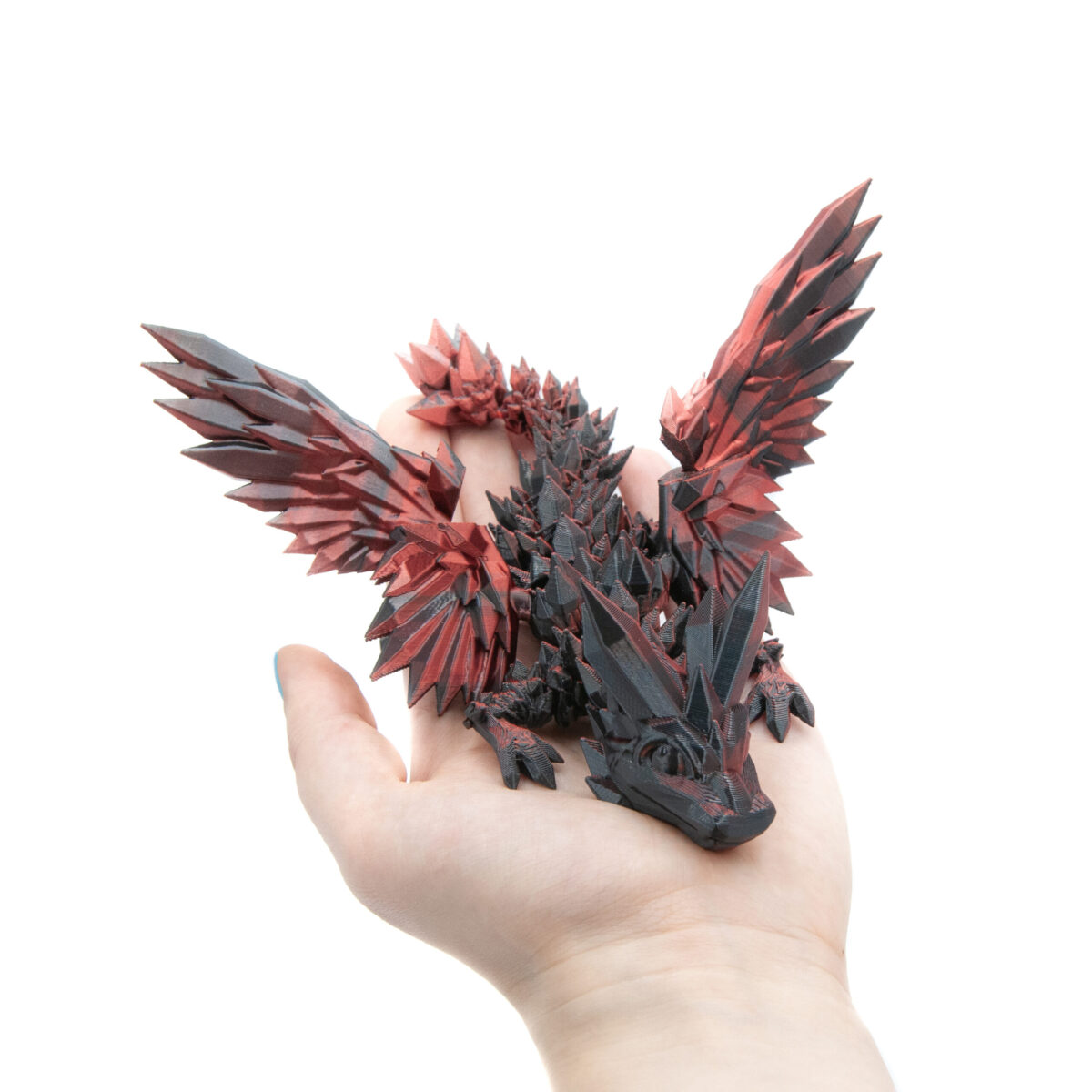 18cm Kryształowy Smok Inferno