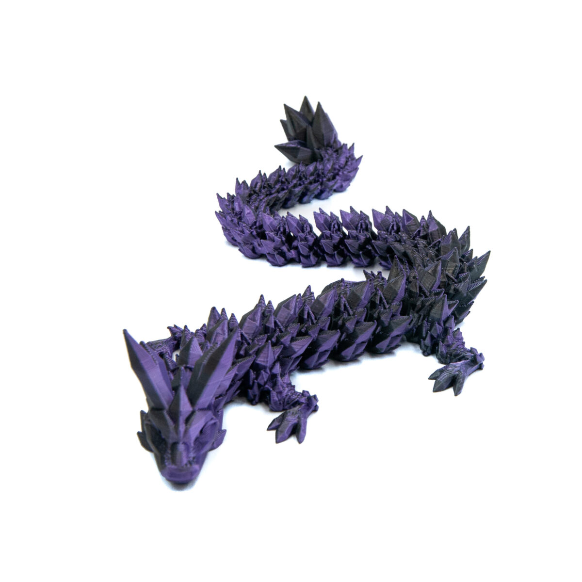 31cm Kryształowy Smok Amethyst