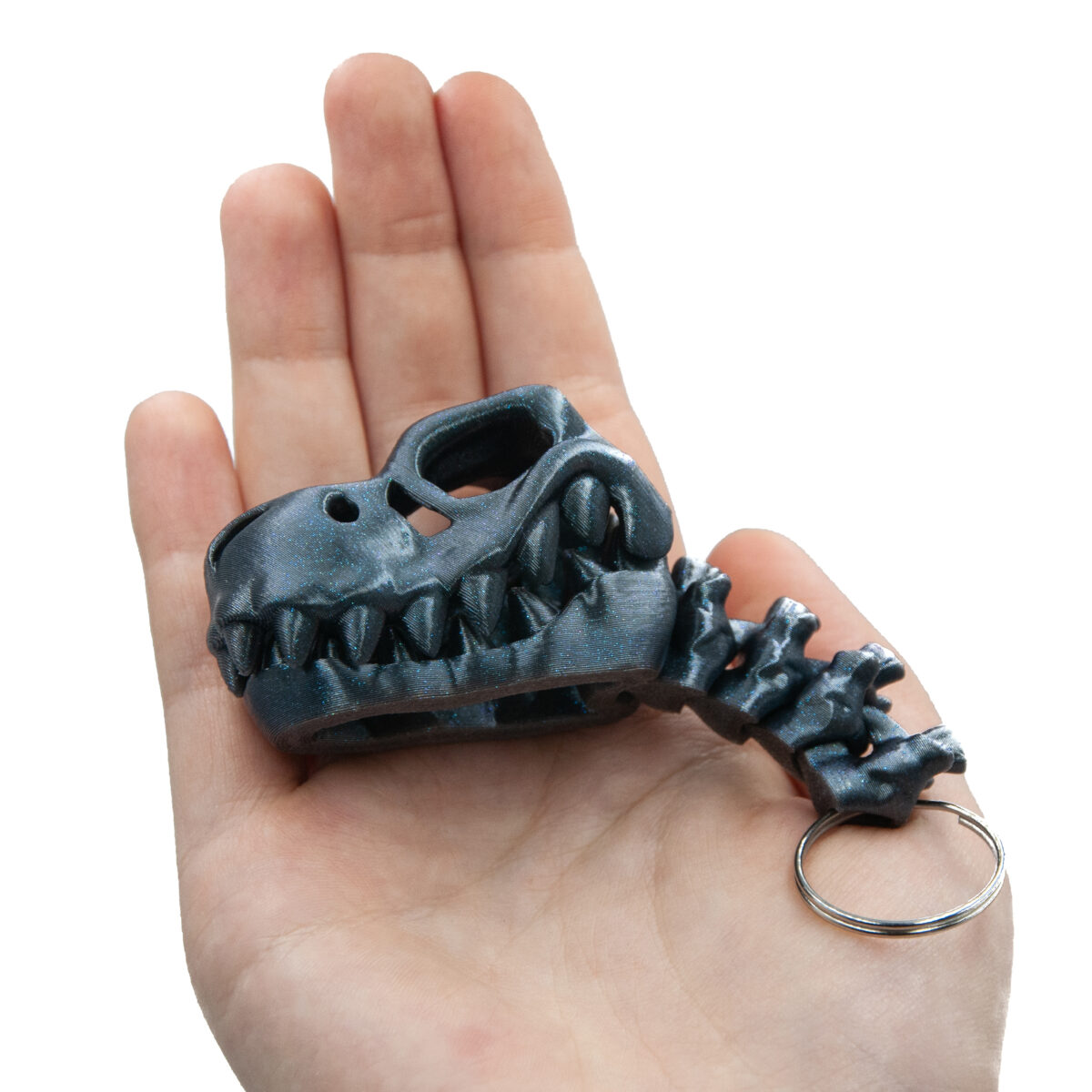 T-Rex Galaxy Moon Brelok