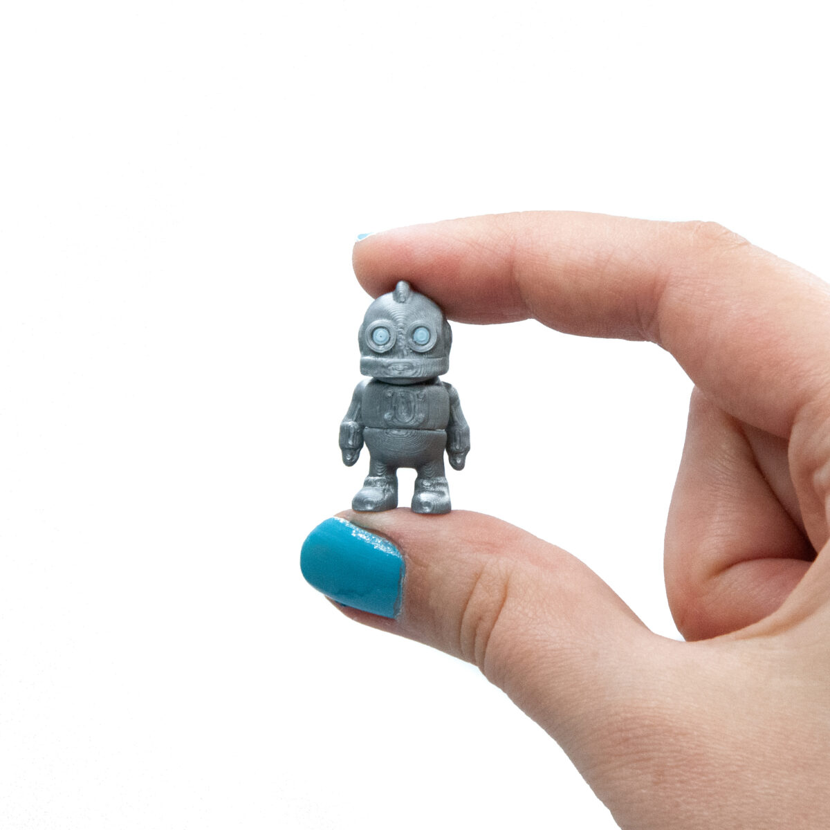 Srebrny Robot Minis