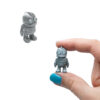 Srebrny Robot Minis