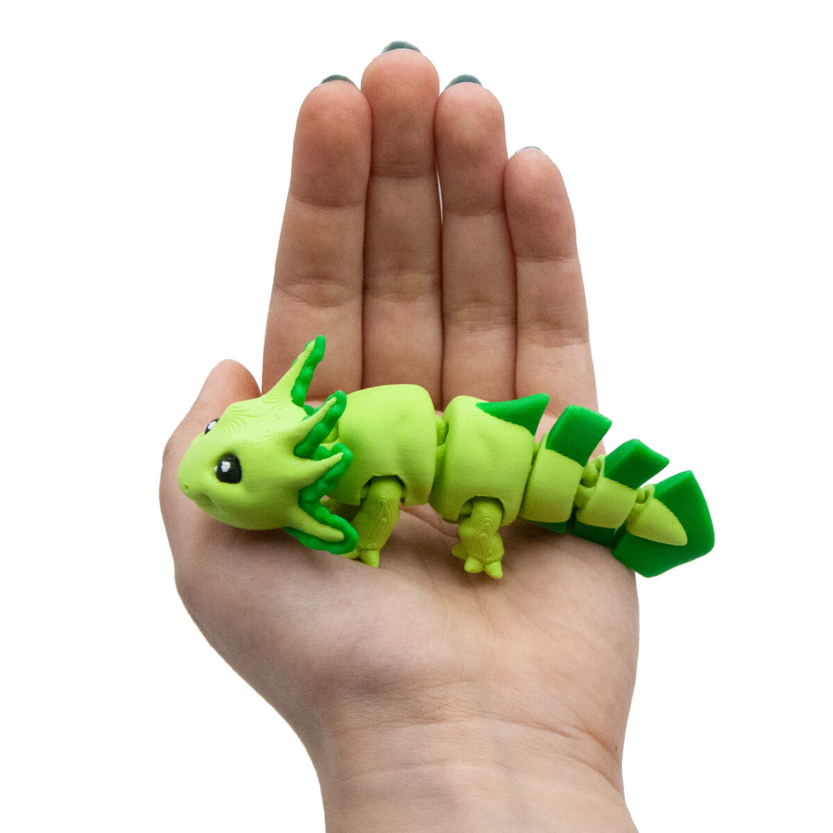 axoziel2 Baby Zielony Axolotl