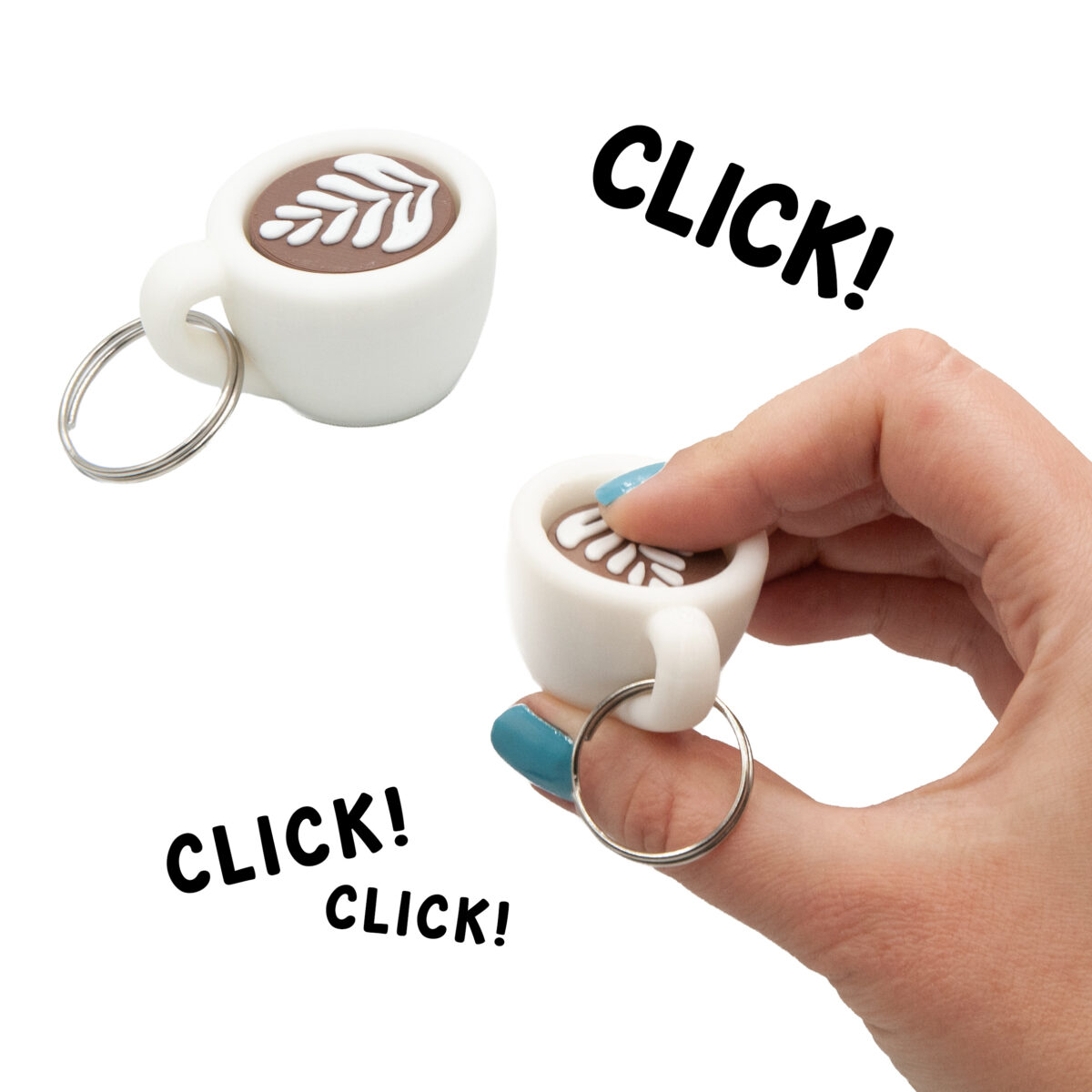 Clicker Kawa Mocha Brelok