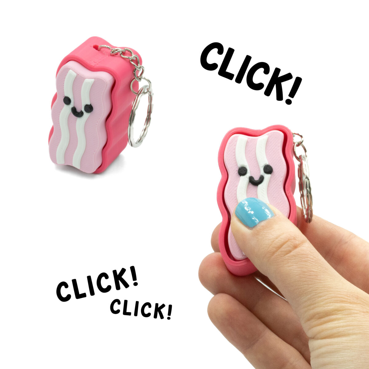 bekon5 Clicker Bekon Brelok