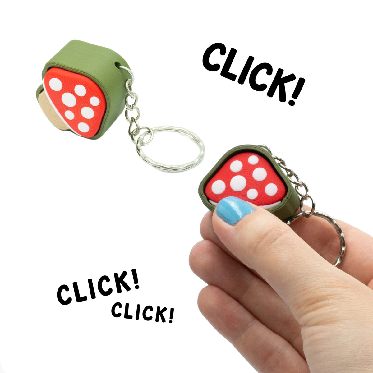 Clicker Muchomor Brelok