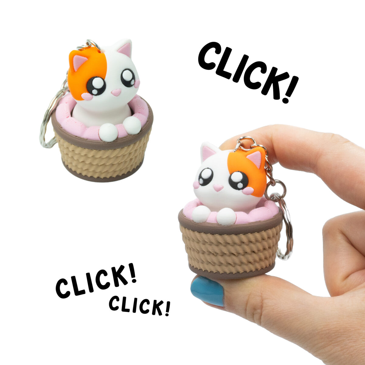 Clicker Rudy Kotek Brelok