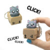 Clicker Szary Kotek Brelok