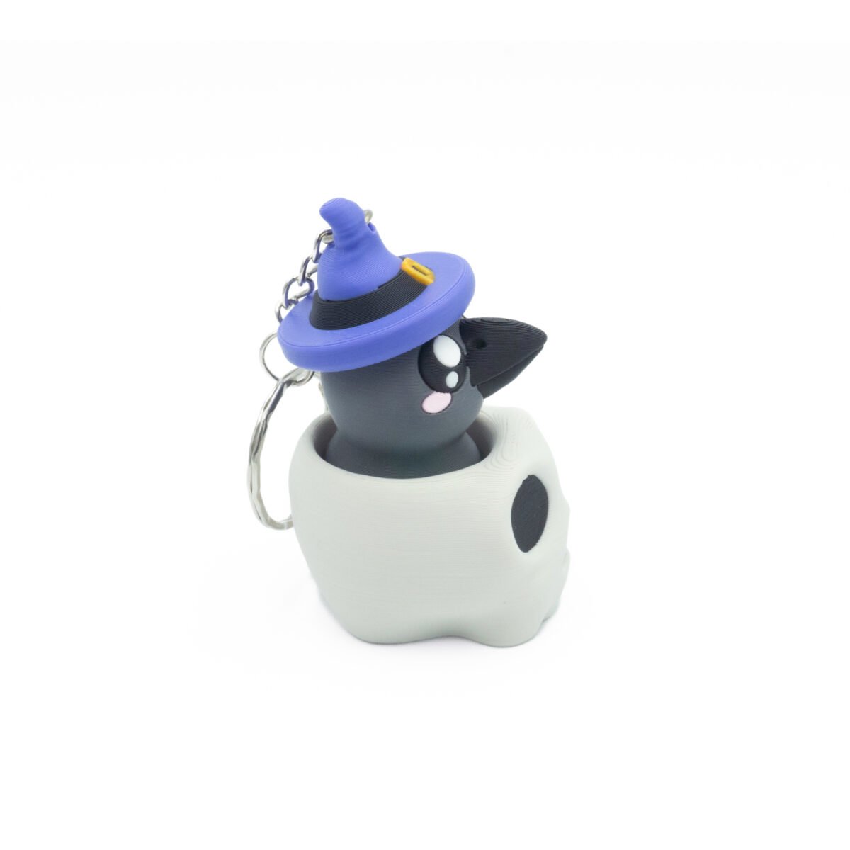 Clicker Kruk W Czaszce Halloween